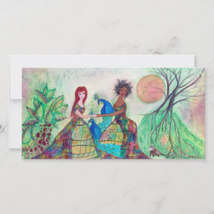 Best Friends Original Art Card