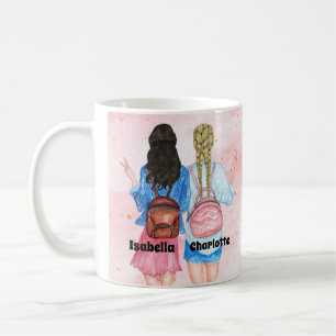 Best Friends Personalized  Coffee Mug