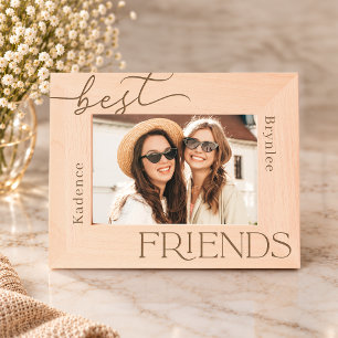 Best Friends Personalized Engraved Frames