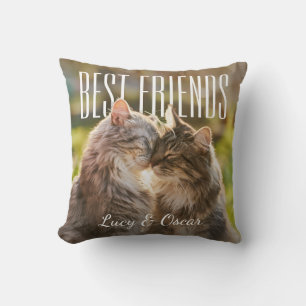 Best Friends Pets PhotoPop Throw Pillow