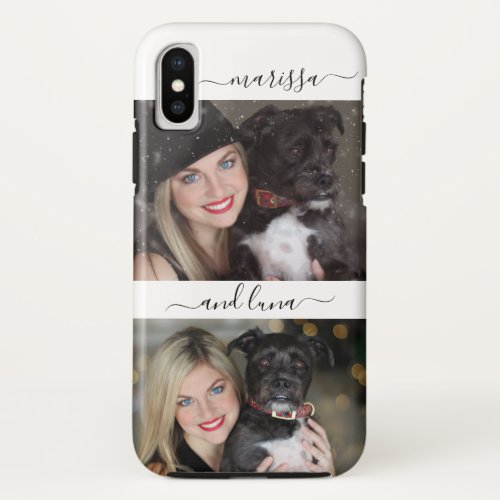 Best Friends Photo iPhone X Case