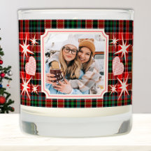 Best Friends Photo Christmas Plaid