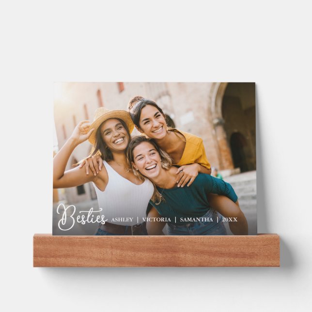 Best Friends Photo Display Picture Ledge (Front)