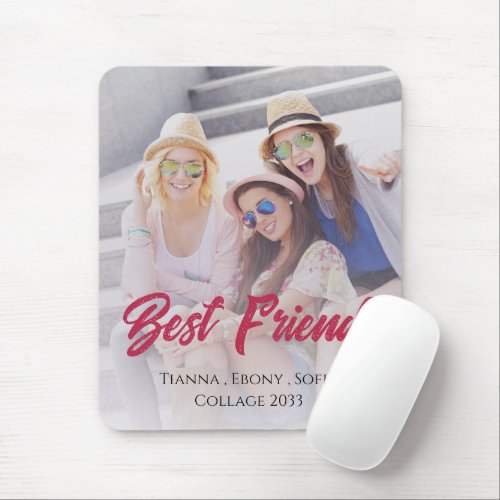 Best friends photo   mouse pad