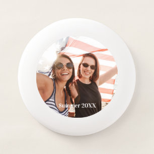 Best friends photo summer travel beach Wham-O frisbee