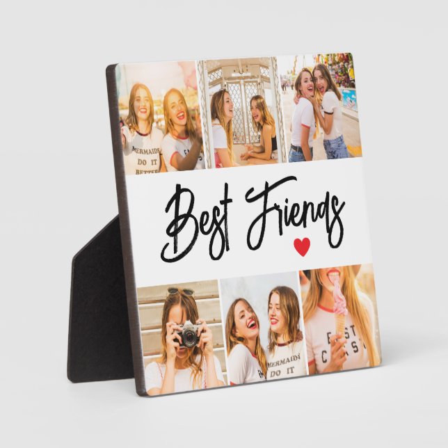 Best Friends Pictures Photo Collage Plaque (Front)
