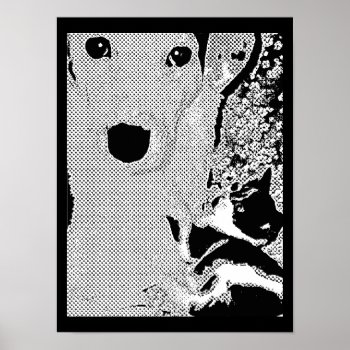 Best Friends Pop Art Poster by PawsForaMoment at Zazzle