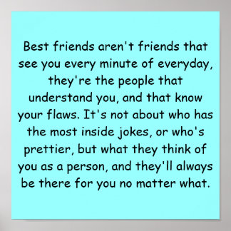 Best Friend Posters | Zazzle