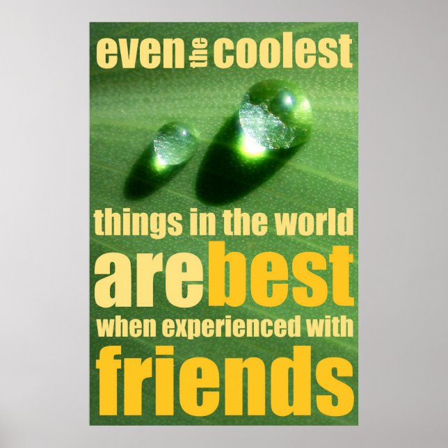 best friends poster (Front)