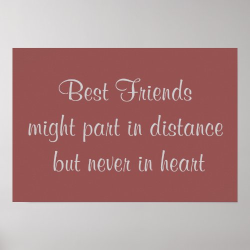Best Friends poster quote