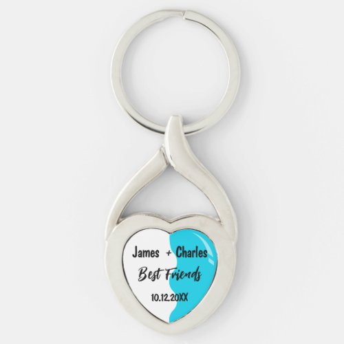 Best Friends right side paired Keychain