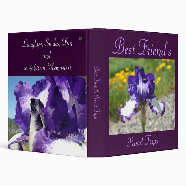 Best Friend's Road Trips! binder Photos Album (Background)