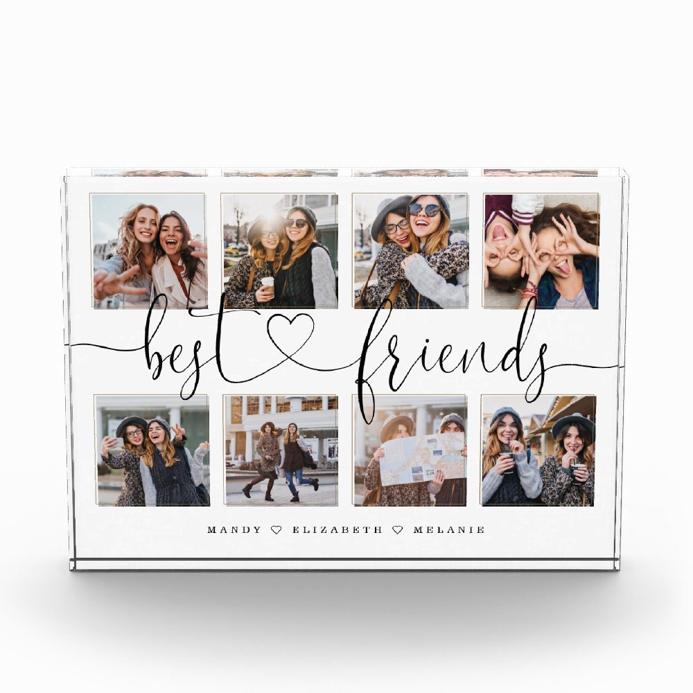 Discover Custom Best Friends Block Photo