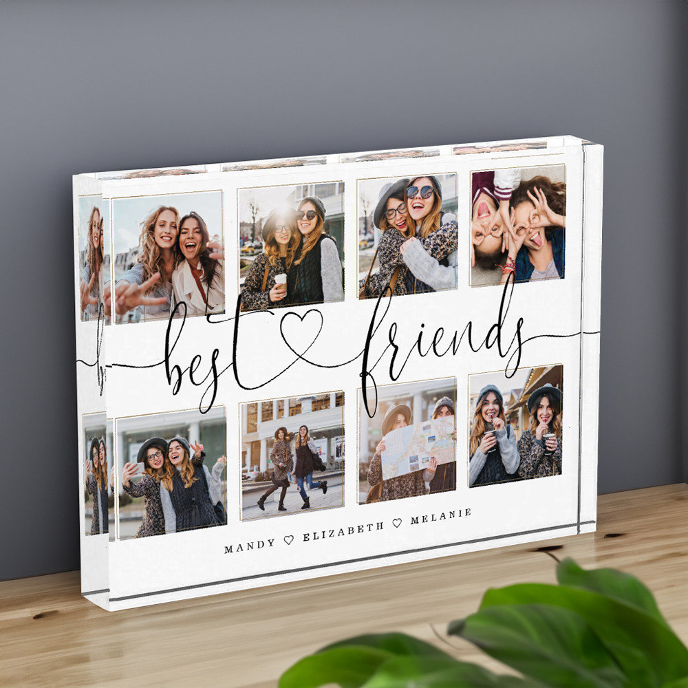 Discover Custom Best Friends Block Photo