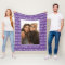 Best Friends Stylish BFF Purple W Friendship Photo
