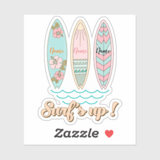 Best Friends Surfing Sticker