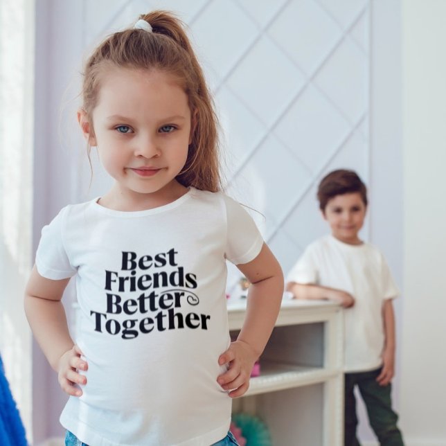 Best Friends T-Shirt - Better Together Friendship (Creator Uploaded)