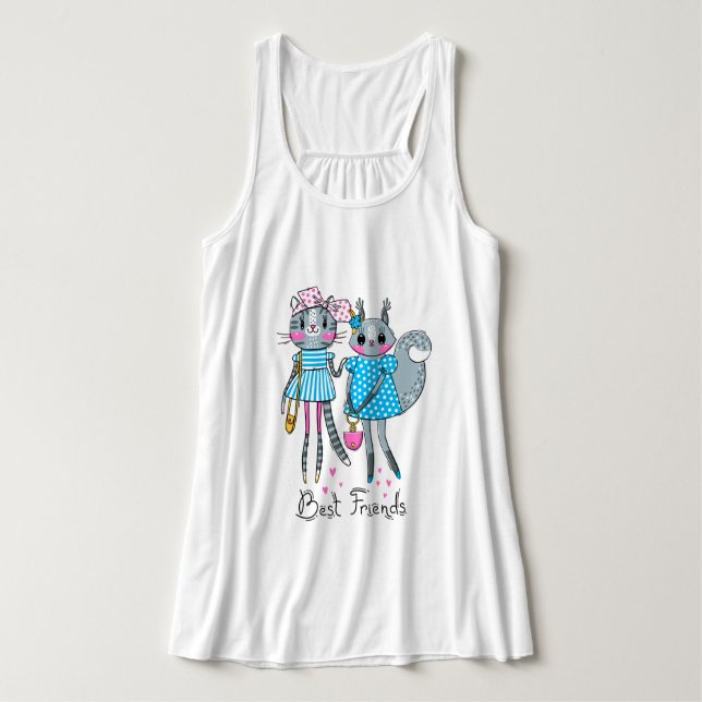 Best friends tank top (Design Front)