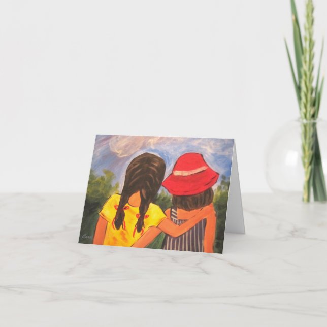 Best Friends Thank You Card (Front)