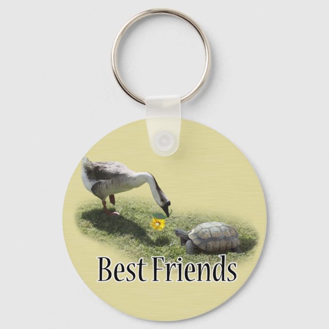 Best Friends - The Turtle & The Goose Keychain (Front)
