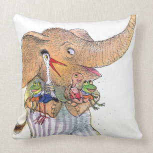 Best Friends Throw Pillow