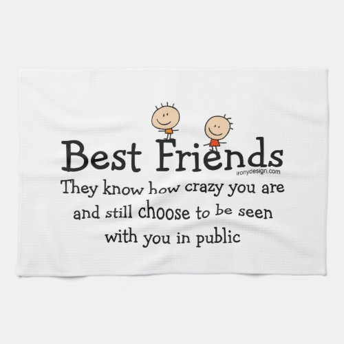 Best Friends Towel