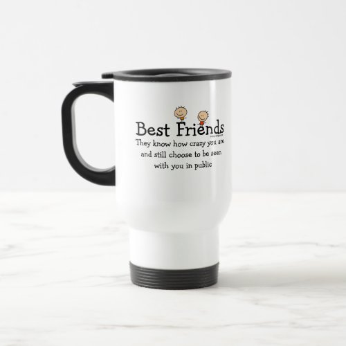 Best Friends Travel Mug