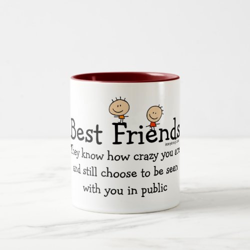 Best Friends Two_Tone Coffee Mug