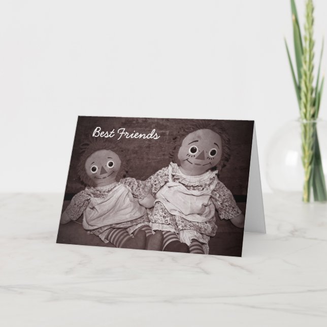 Best Friends Valentine Holiday Card (Front)