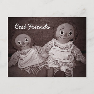 Best Friends Valentine Holiday Postcard