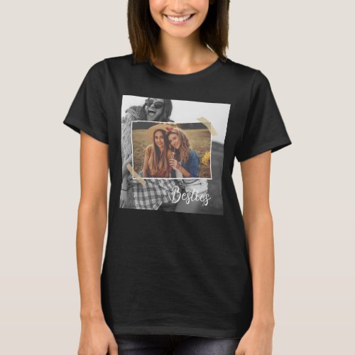 Best Friends Vintage Photo Bestie Birthday T-Shirt