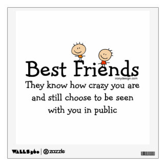 Best Friends Wall Sticker