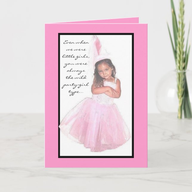 Best friends wedding card (Front)