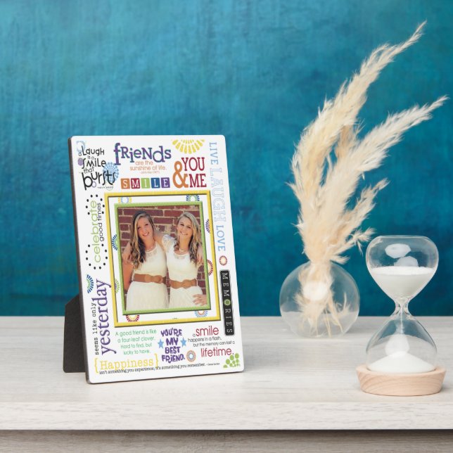 Best Friends WordArt Frame (Side)