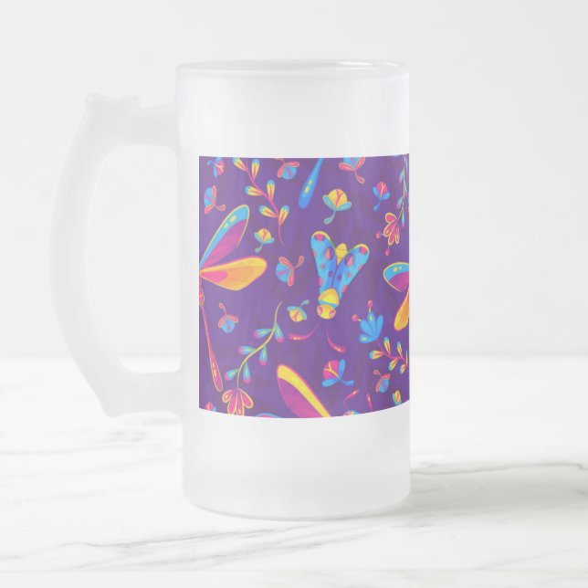 Best Frosted Glass Mug (Left)