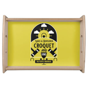 Best Funny Croquet Game Gifts Serving Tray