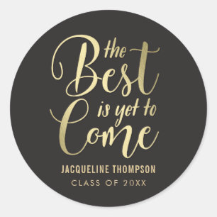 Best Future EDITABLE COLOR Graduation Stickers