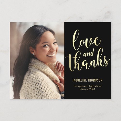 Best Future EDITABLE COLOR Thank You Card