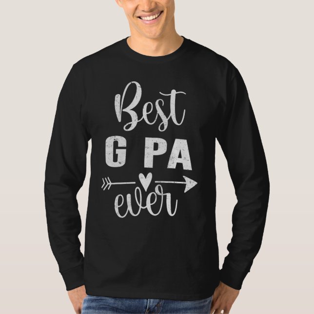 Best G Pa Ever Father's Day Present For Grandpa Me T-Shirt (Front)