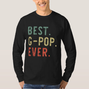 Best G-Pop Ever Funny Gpop Retro Vintage T-Shirt