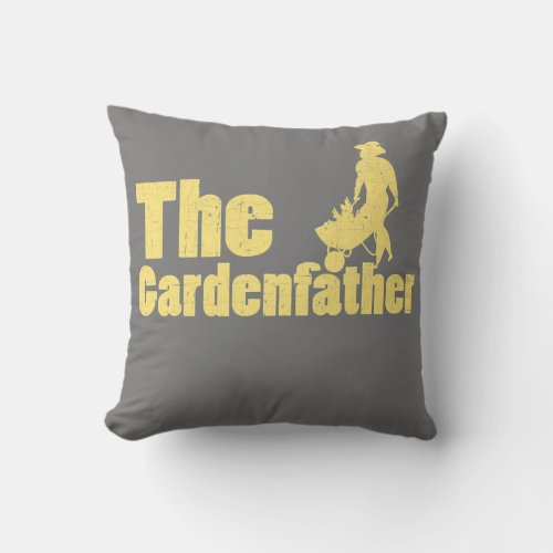 Best Gardening Father Gifts The Gardenfather Men  Throw Pillow