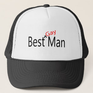 Best Gay Man Trucker Hat
