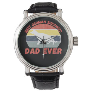 Best German Shepherd dad ever quote Funny Shepherd Watch