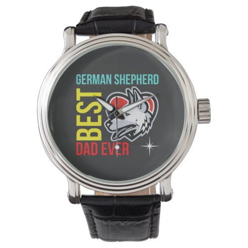 Best German Shepherd Dad Ever  Watch