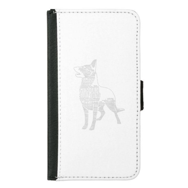 Best German Shepherd Dog Dad Ever Samsung Galaxy Wallet Case (Front)
