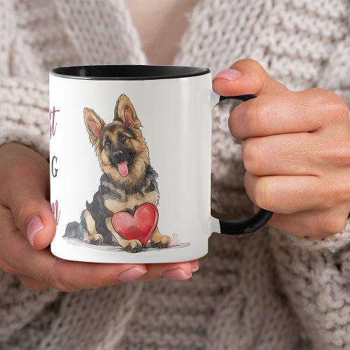 Best German Shepherd Dog Mom Mug