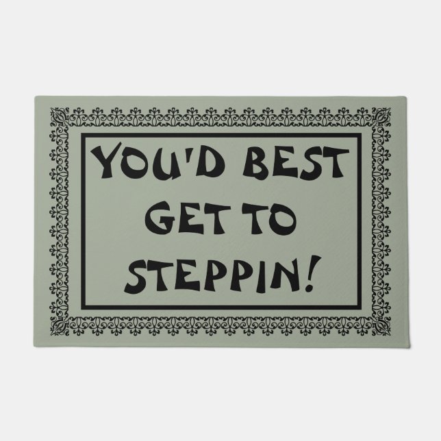 Best Get Stepping Door Mat (Front)
