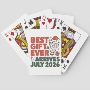 Best Gift Arrives in July 2026 Christmas Couples Poker Cards