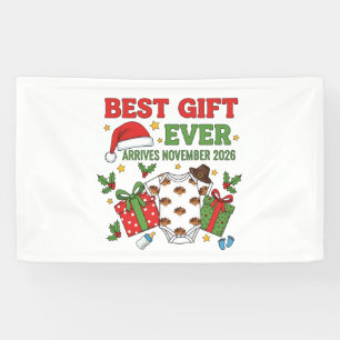 Best Gift Arrives in Novemner 2026 Christmas Banner