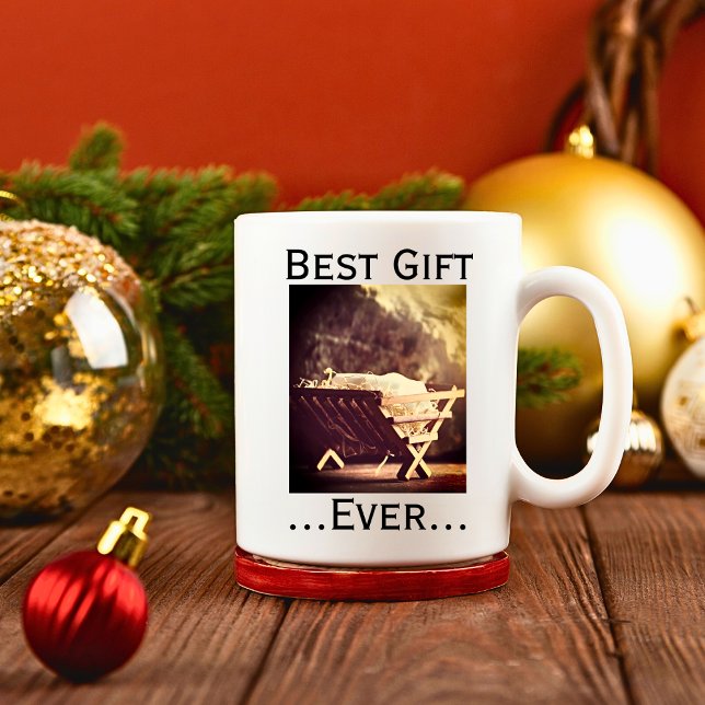 Best Gift Ever Christmas nativity story  Coffee Mug (Creator Uploaded)